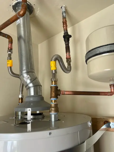 Water heater installation and plumbing repair in Royalton